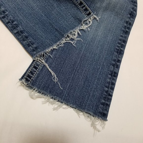 Miss Me Cropped Raw Hem Embellished Jeans - Picture 9 of 9